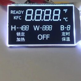 各種小家電斷碼屏開模定制液晶顯示屏